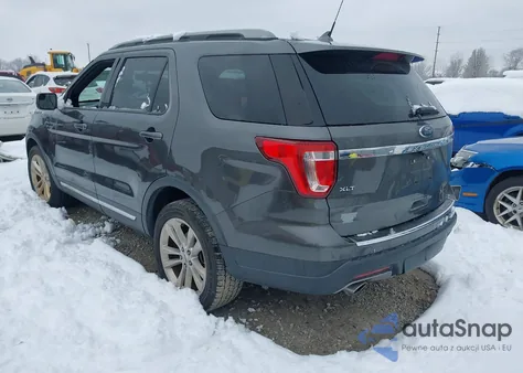 2018 Ford Explorer Xlt из США, поврежденный, VIN 1FM5K8D80JGB86805